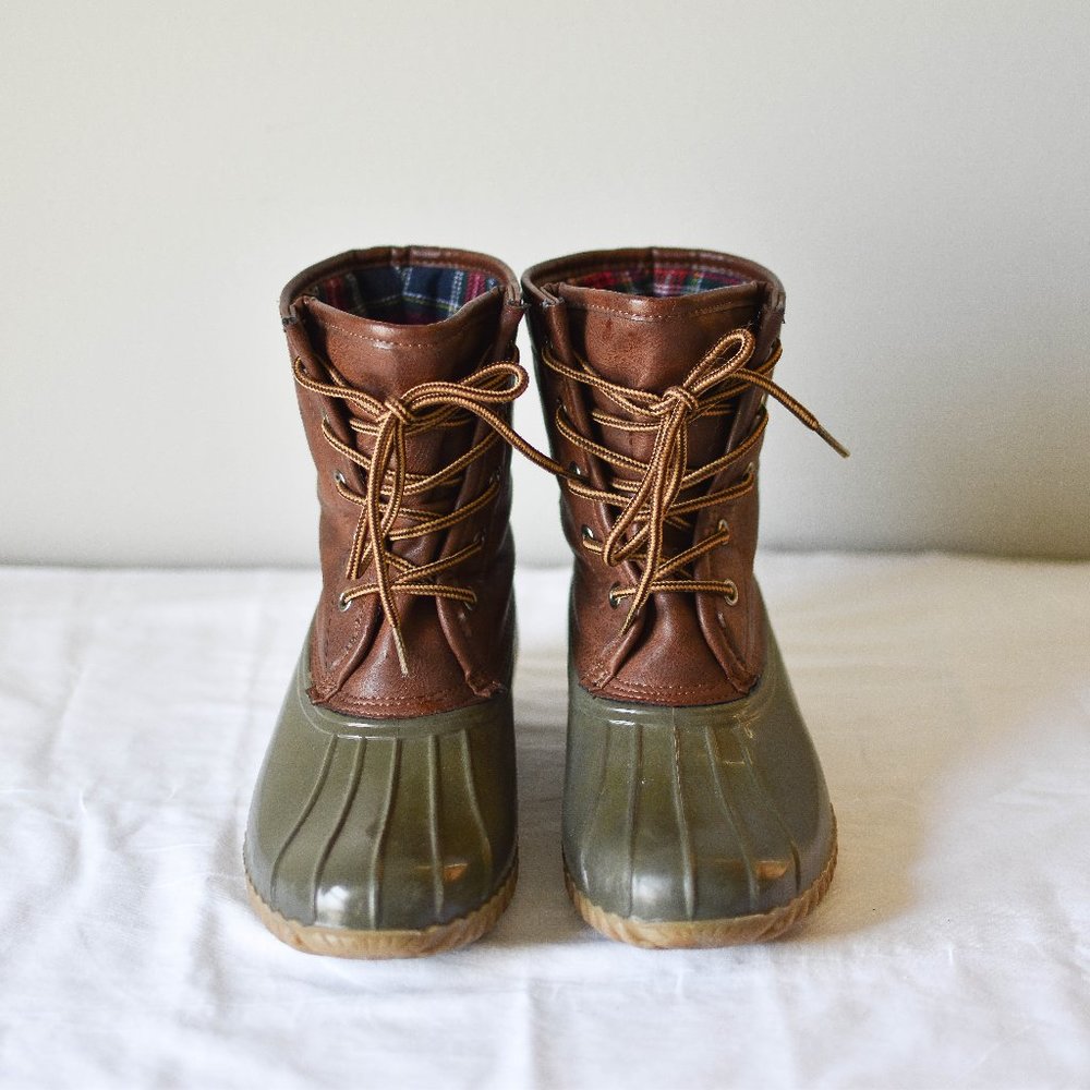 Duck Boot Rain/Snow Womens Size 7 - Picture 2 of 10